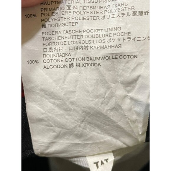 Black Emporio MM6 Maison Margiela Women's Button Fly High Waist Boot cut Pants S - Picture 7 of 7